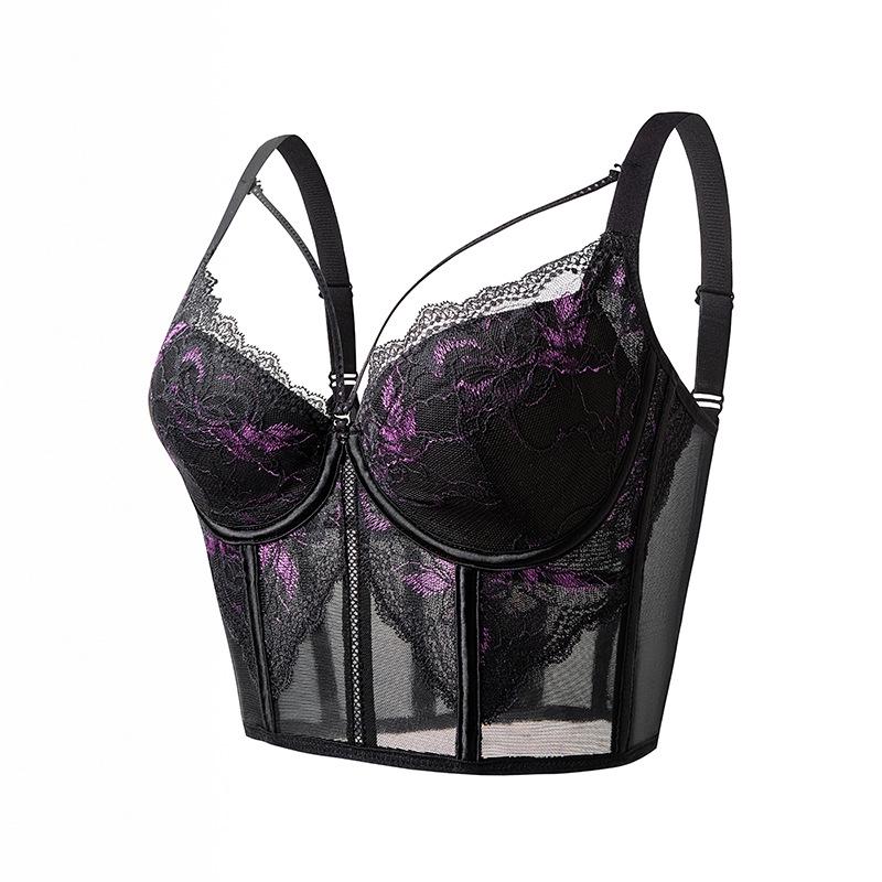 "Adjustable Push-Up Bra: Sexy Deep V, Breast Enhancing & Anti-Sagging"