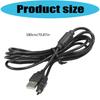 Verlängertes Controller-Stromkabel Stabile Energieversorgung & Konsistente Verbindung Starkes Gaming-USB-Kabel für Konsole