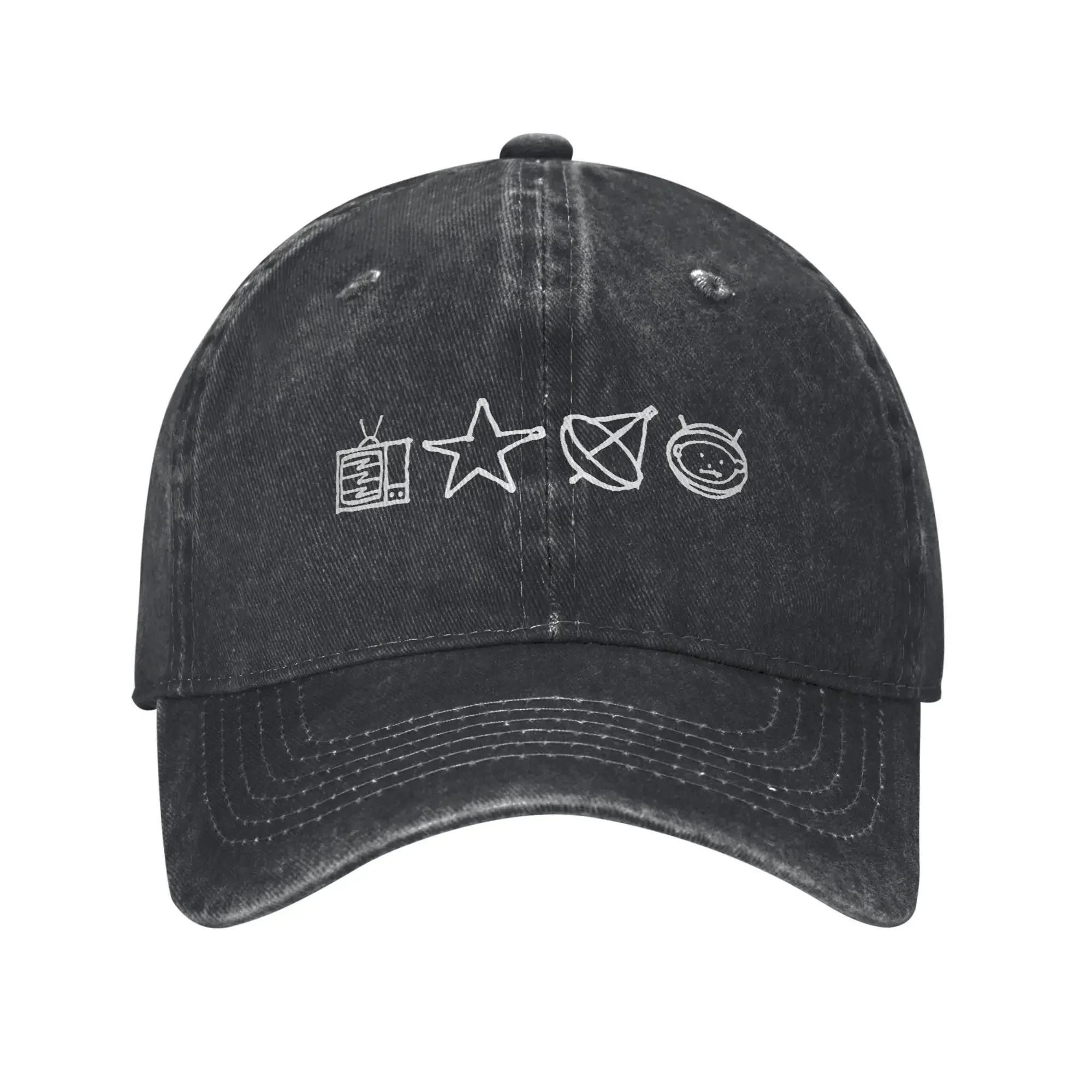 

Spring U2 Band Baseball Cap Sun Zoo TV Symbols Adjustable Print Washed Trucker Hat Men Adult Cool Hunting Camping Baseball Caps One Size
