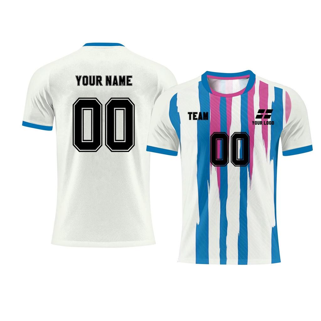 Personalised Tops Shirts Mens Girls With Name Number Custom Football Jerseys For Boys Training Suit