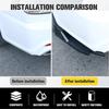2pcs Rear Bumper Spoiler Lip Splitter Diffuser Anti-Crash Winglet Car Mod For Nissan X-Trail Altima Sentra Rogue Pathfinder