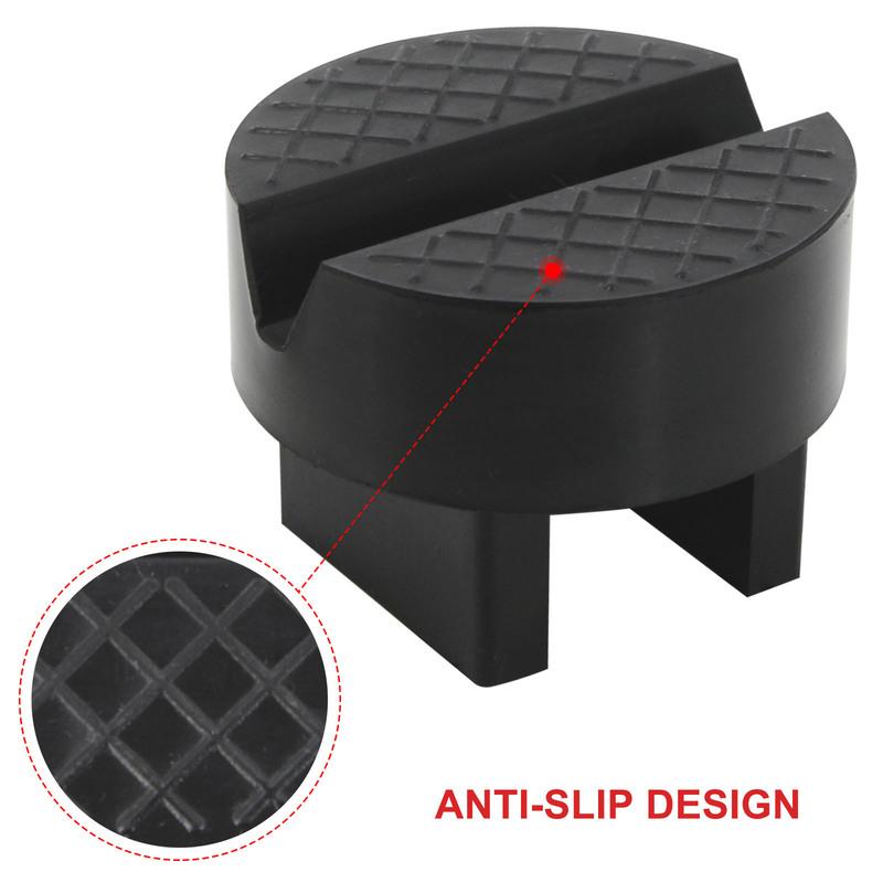 1PCS Jack Stand Pad Adapter Support Grip for Slotted Frame Rail Unique Design Protector Compatible for VW BMW Ford Nissan Toyota