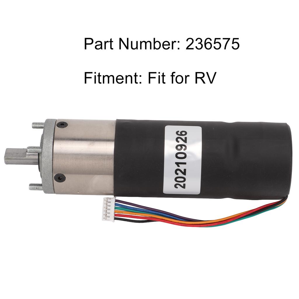 RV Slide Out Motor 236575 12V DC In Wall Slide Out Motor Replacement for RV Accessories