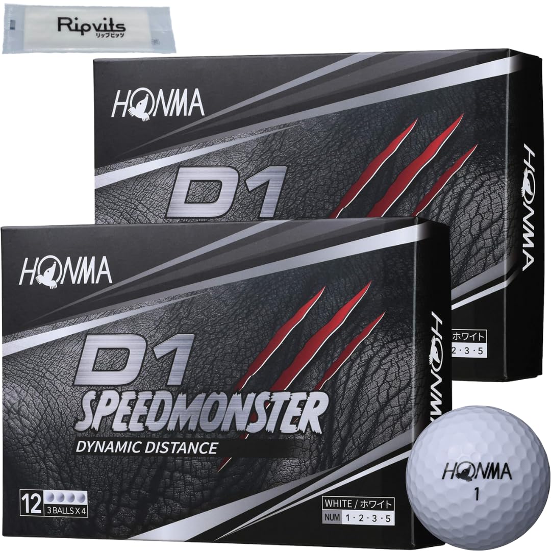 

Honma Golf d1 Speed Monster Honma 2 dozen White White BT2003 cleaning sheet set (24 balls) Original