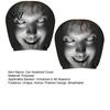 Unique Car Headrest Design 2Pcs Halloween Covers, Horror-Themed Seat Neck Pillow Washable Cover Cases, Breathable Stretchy Protector for Auto Interior