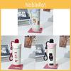 316 Stainless Steel Insulated Coffee Mug With Straw And Carrying Rope For Office And Travel