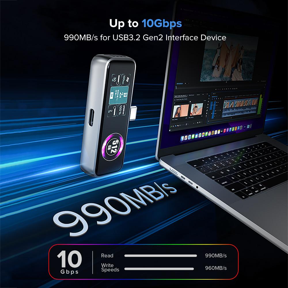 ZIKE Z1214 140W GaN PD3.1 USB-C Power Adapter