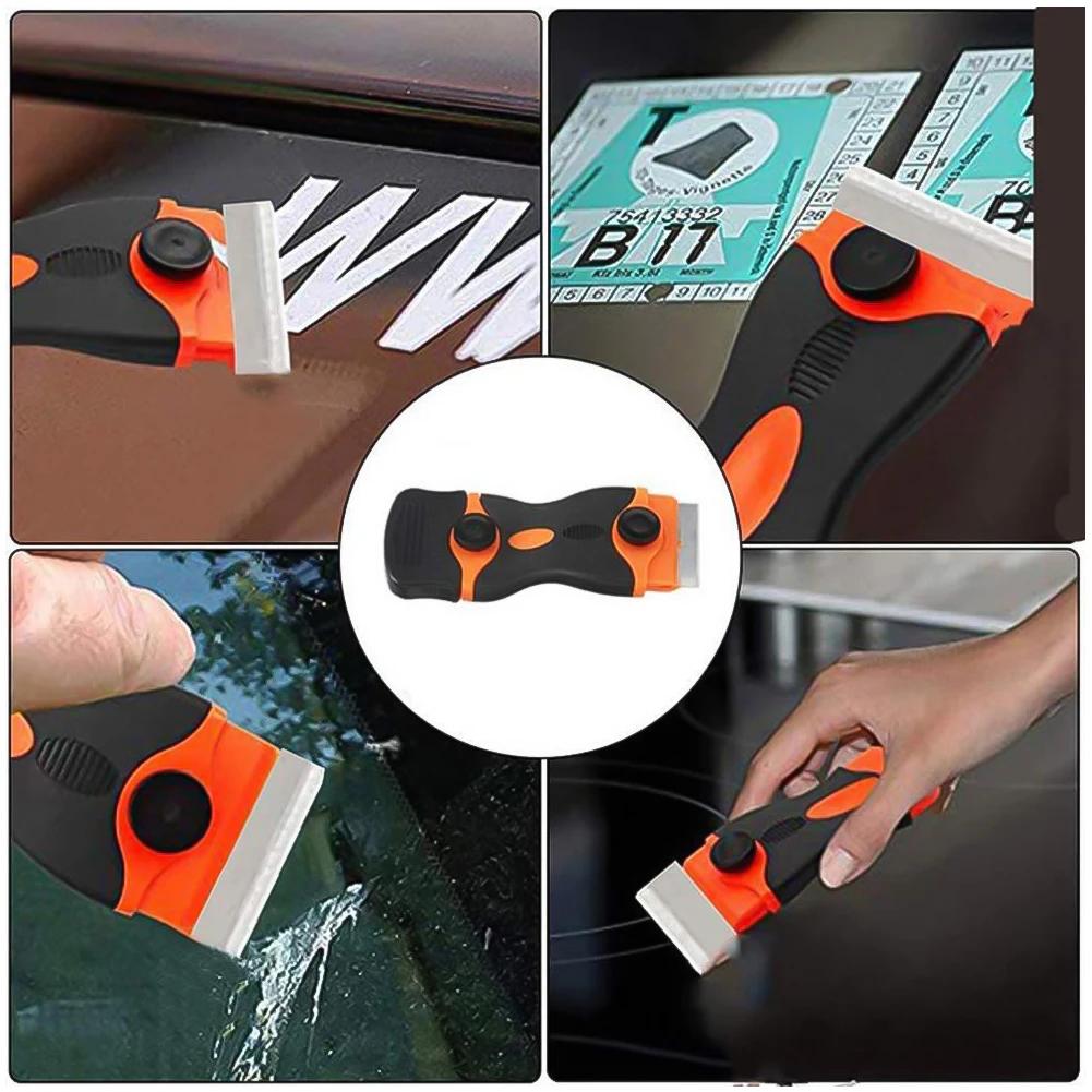 Tergivetro Pulisci Vetri Raschietto Strumento Pulizia Finestre Car Wrapping Vetro Ceramica Colla Sbrinamento Cucina Domestico Finestra Ghiaccio