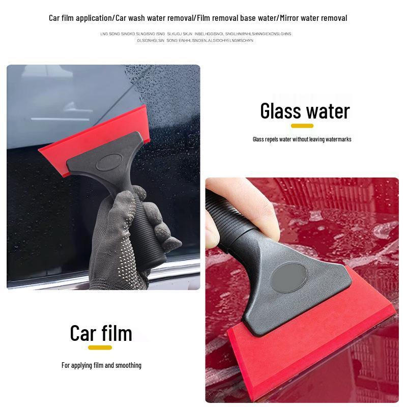 Trapezoidal Car Wash & Glass Cleaning Water Scraper Tool