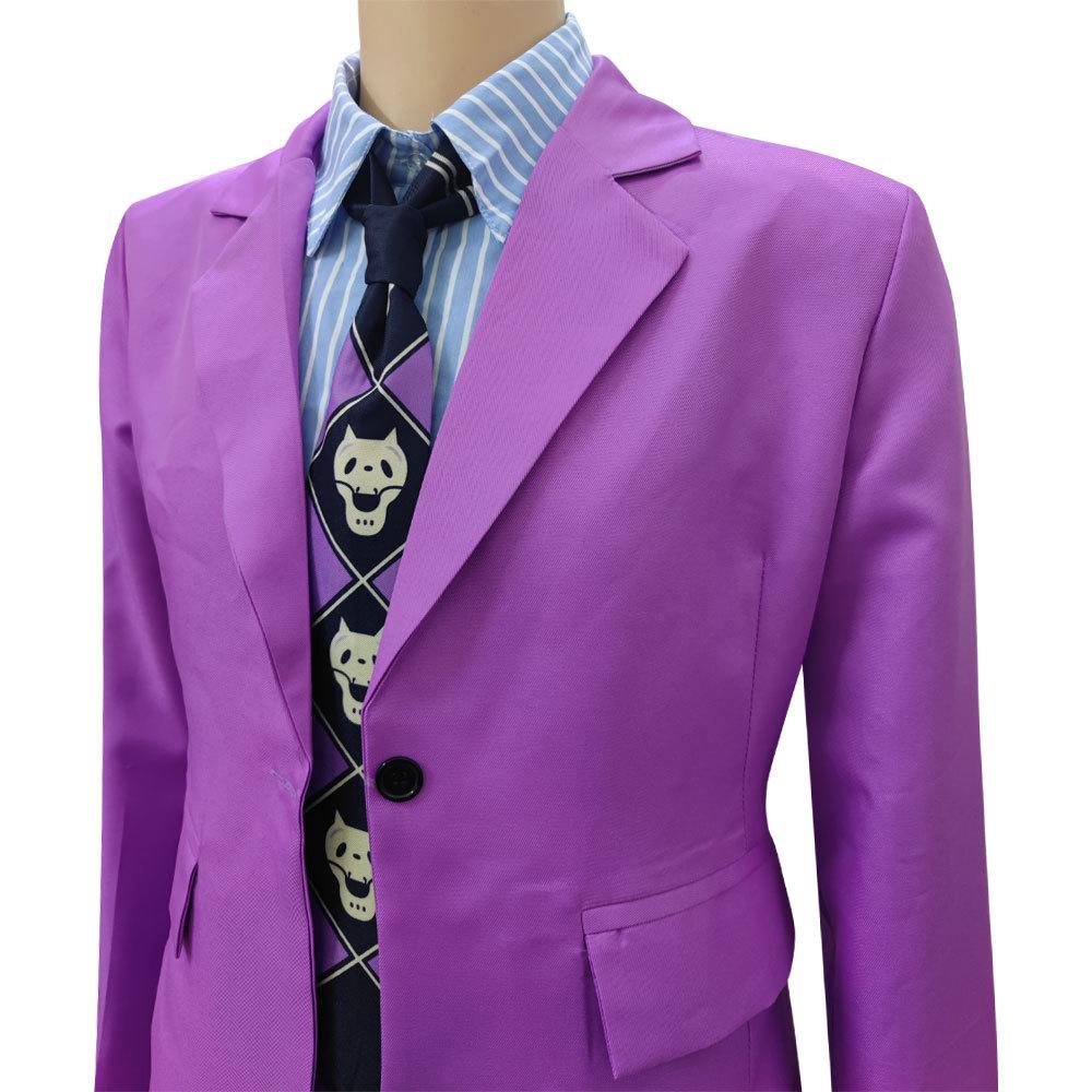 JOJO's Wonderful Adventure Cos Undead Diamond Kawashiri Yoshitaka Cosplay Costume