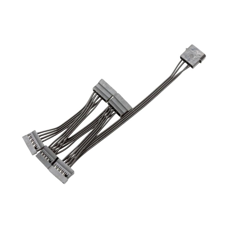 Stromverlängerungskabel 15-polig Stecker auf IDE 3/4/5/6 Groß 4-polig Buchse Kabel Stromadapter für Festplatte Hardware-Adapter