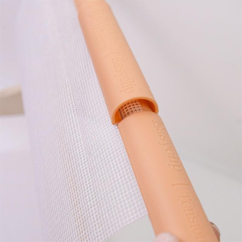 Portable Stitching Frame With Plastic and Metal Fabric Clamp Adjustable Embroidery Clip On Frame For Needlework Craft