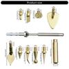 Brass Tip Refinement Tool For TS100 Soldering Irons Precise Engraving Suitable For Heat Dissipation Crafting Application