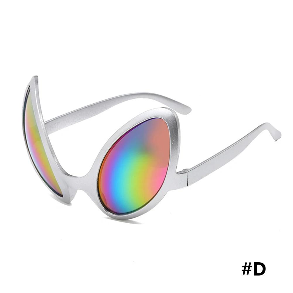 Alien Party Glasses Funny Sunglasses ET Sunglasses Holiday Dance Aliens Costume Alternative Shapes Rainbow Lenses Party Supplies