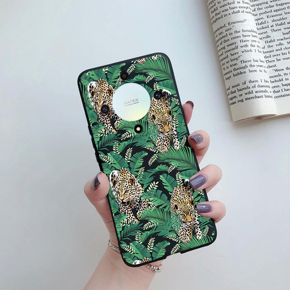Case For Honor X9a X9b 5G Cover Silicone Soft Fashion Flower Back Shell Coque For Honor X9a X9b X9 a X 9 B 2023 Phone Case Funda