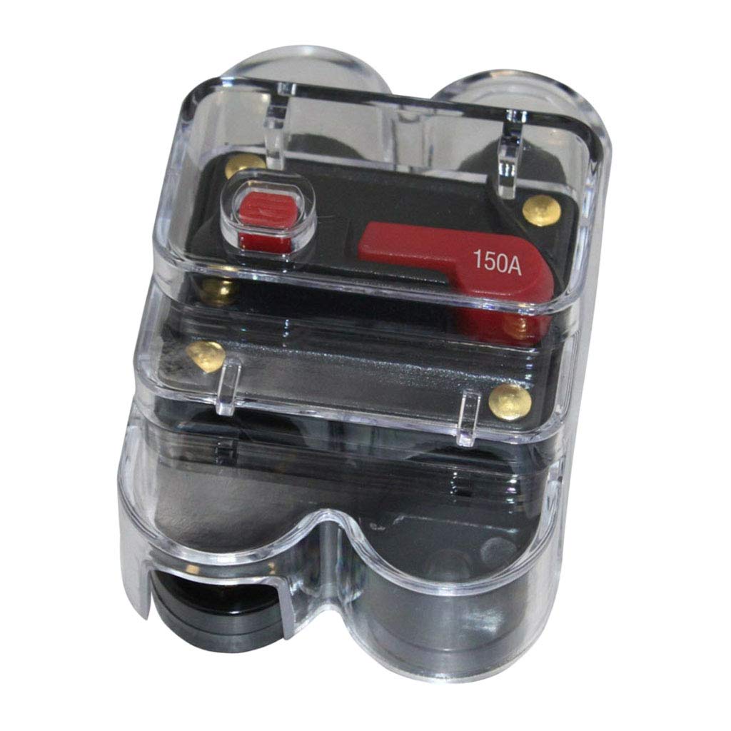 Shiwaki -36V DC Circuit Breaker for Car, Marine, Boat, Motorcycle with Manual Reset - 150A