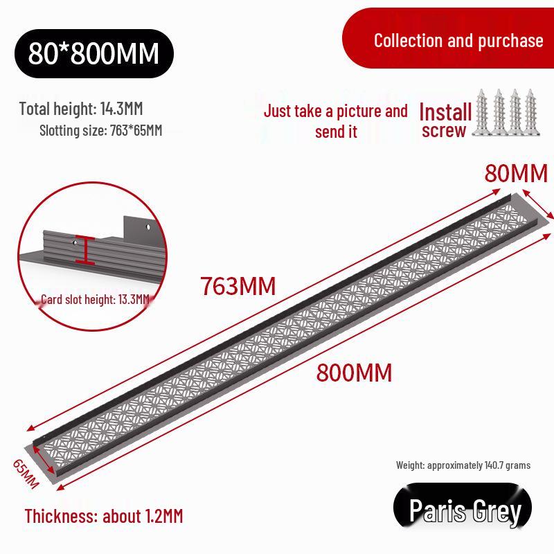 Küchenlüftungsgitterabdeckung aus Aluminium