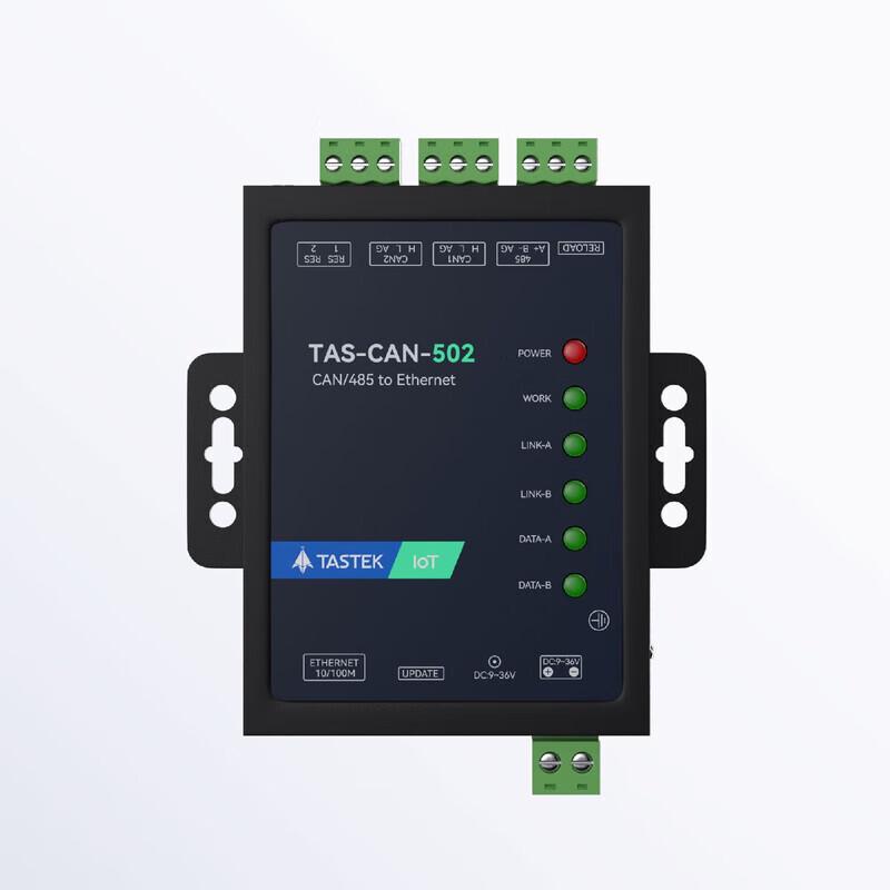 

Taishi TAS-CAN-502 2-Channel CAN to Ethernet Serial Server