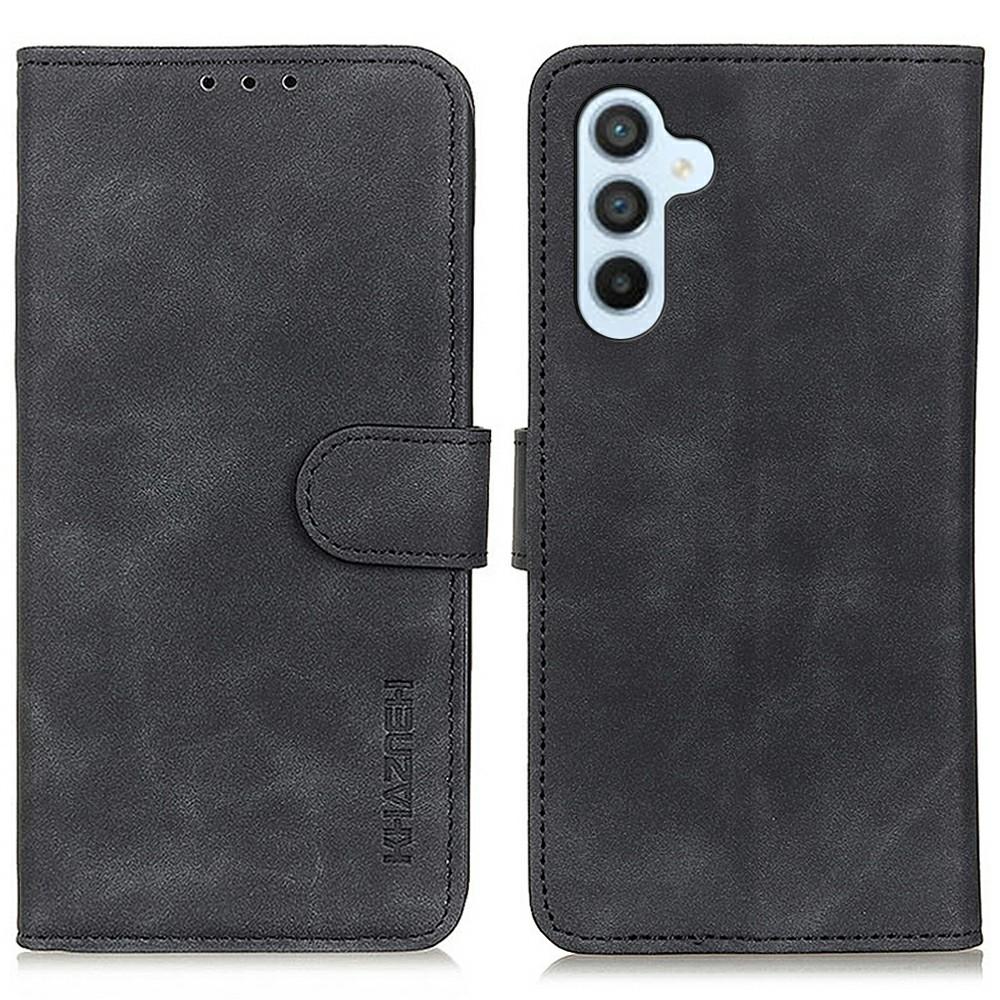 KHAZNEH For Samsung Galaxy A57 5G Case PU Leather Retro Texture Phone Cover