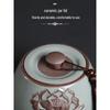 Nierxin Ru Kiln Ceramic Tea Caddy