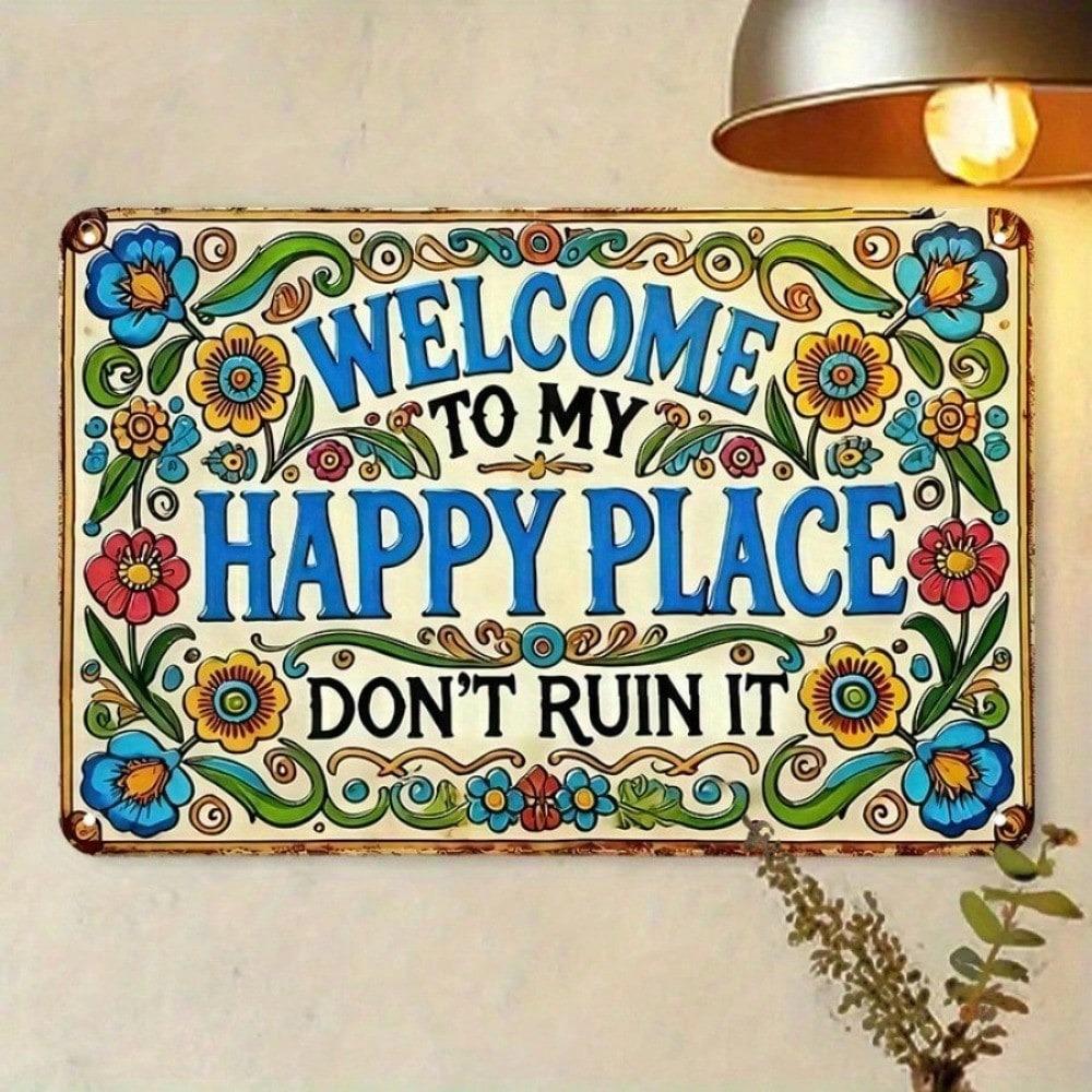 Funny Metal Tin Sign Wall Decor Home Bar Cafe Garage Farmhouse Novelty Art