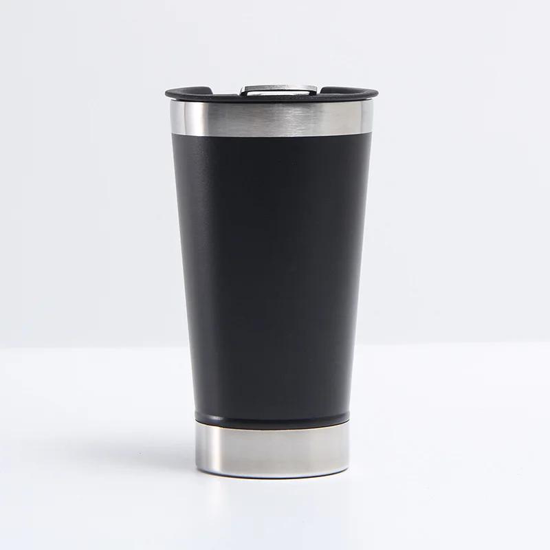 Stainless Vacuum Insulated Cup Double Wall Beer Mug Bottle Opener Car Coffee Cup Portable Travel Tumbler Hot/Cold Drinkware
