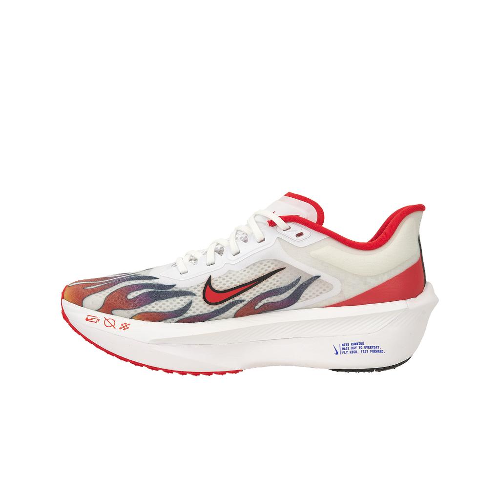 Nike Zoom Fly 6 Ekiden Paketi Unisex Spor Ayakkabı Beyaz Habanero-Kırmızı Siyah HQ3498-100