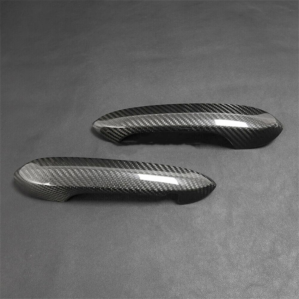 Fit for 2019-2024 Supra A90 Carbon Fiber Door knob Gloves Door Handle Cover Trim