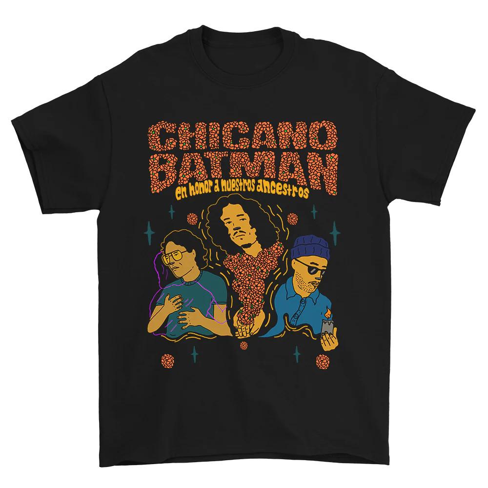 Винтажная футболка группы Chicano Batman, футболка для тура, с коротким рукавом, размеры от S до 5XL, IM0645, унисекс L