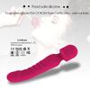 Multi Frequency Vibrating Rod for Women Fully Charged Fully Encapsulated Rubber Dual Motor Heating Double Head Fun Vibrating Rod for Women