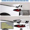 Rear Wing Side American Flag Decals Compatible with Chevrolet Corvette C8 2020-2026, Spoiler Side Panel Sticker, American Flag Rear Wing Decal