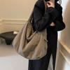 Stora Oxford Hobosväskor Dam Enfärgad Tyg Axelväskor Koreansk Stil Canvasväskor Unisex Stor Fritids- Eller Resväskor