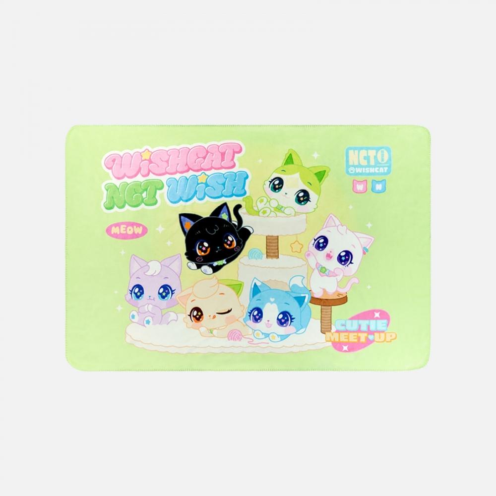 Фланелевое меховое одеяло Wishcat X Nct Wish Модель Wishcat X Nct Wish 2026