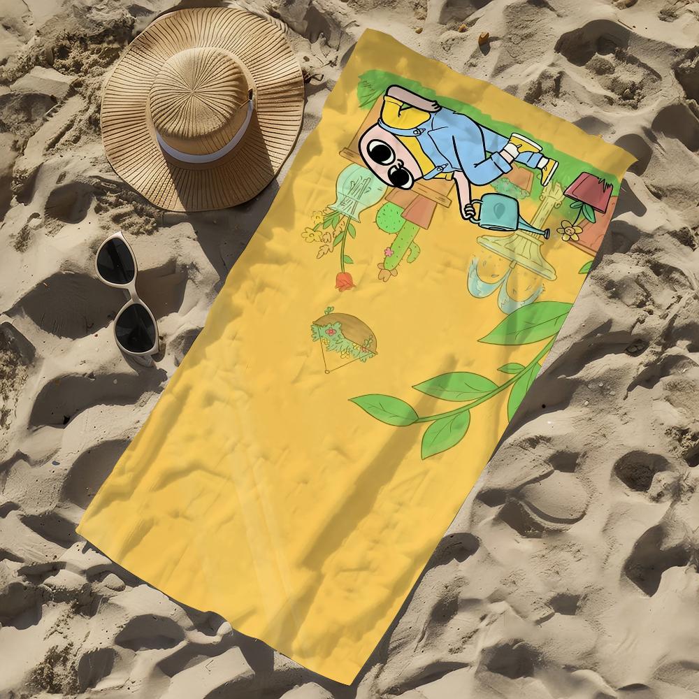 Cartoon K-Ketni-pz Towel Beach Quick Dry Soft Pool Towels Gift for Travel Gym Shower Camping sports