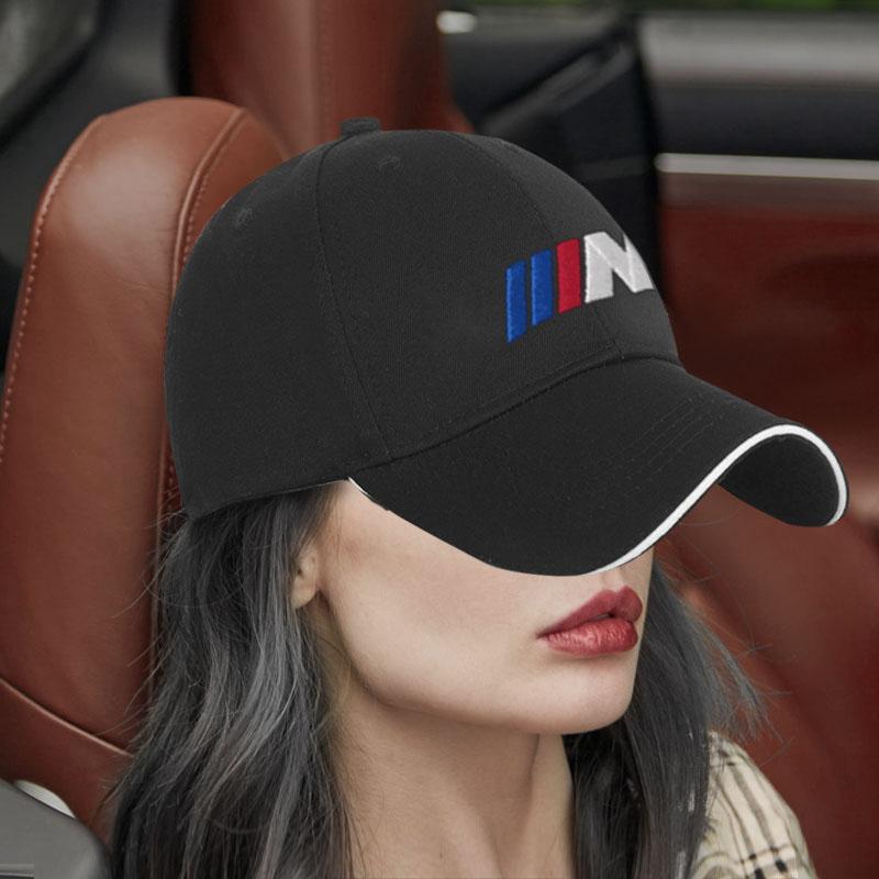 Moda Męska Damska Dekoracja Samochodu Czapka Baseballowa Logo Samochodu Kapelusz Przeciwsłoneczny Dla BMW M E34 E36 E60 E90 E46 E39 E70 F10 F20 F30 X5 X6 X1 M3 M5 M6 E71 F01 F02 F87