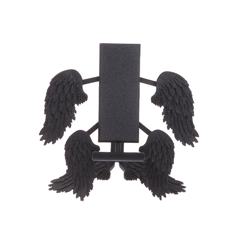 

3D-печатный держатель для мобильного телефона в виде ангела Держатель для мобильного телефона в виде ангела чёрный