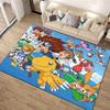 Anime Digmon Carpet Rug for Living Room Bedroom Home Sofa Decoration,Kids play Non-slip Floor Mat