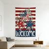America 250th Semiquincentennial Tapestry Patriotic USA Flag Print Polyester Wall Hanging for Living Room 17762026 Independen