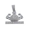 Dollar $Symbol Muscle Money Bag Pendant Money Power Hip Hop Necklace Men'S Accessories