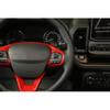 Red Interior Steering Wheel Cover Trim For Ford Bronco Sport -25 Accessories