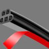 Car Weather Stripping - Car Triple Layer Thickening Seal Strip, Door 6 Hole Sound