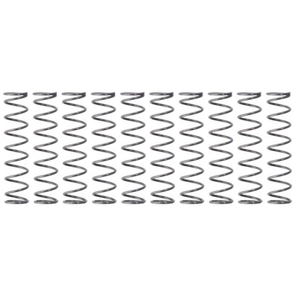 10Pcs 8mm OD Spring Steel Coil 0.8mm Wire Size Telescopic Spring Return Spring  Home Projects