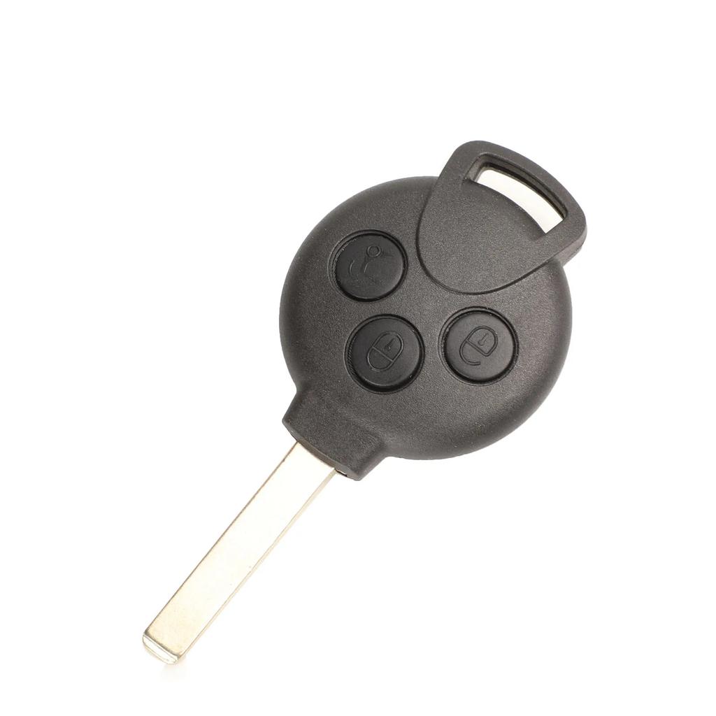 3/4 Buttons Remote Car Key Shell For Mercedes-Benz Smart Fortwo 451 2007-2013 Remote Key Case Fob