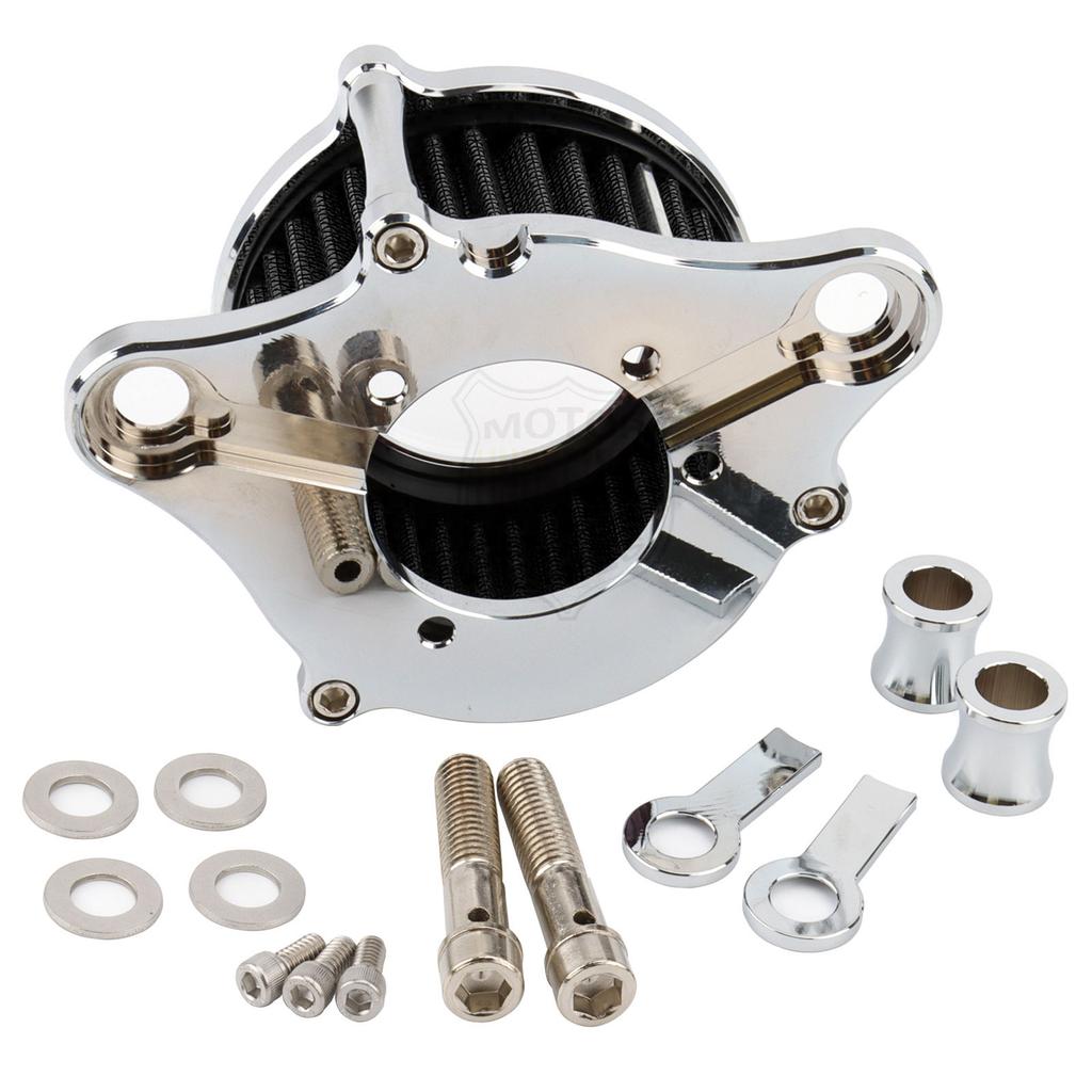 Motorcycle Air Filter Intake Black Filters Kit For Harley Sportster Iron 883 XL 1200 Low Custom Roadster 48 72 Forty-Eight 91-21