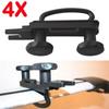 Gkikirty Roof Box U Bolt Clip Roof Rack U Bracket Luggage Accessories Kit for Car