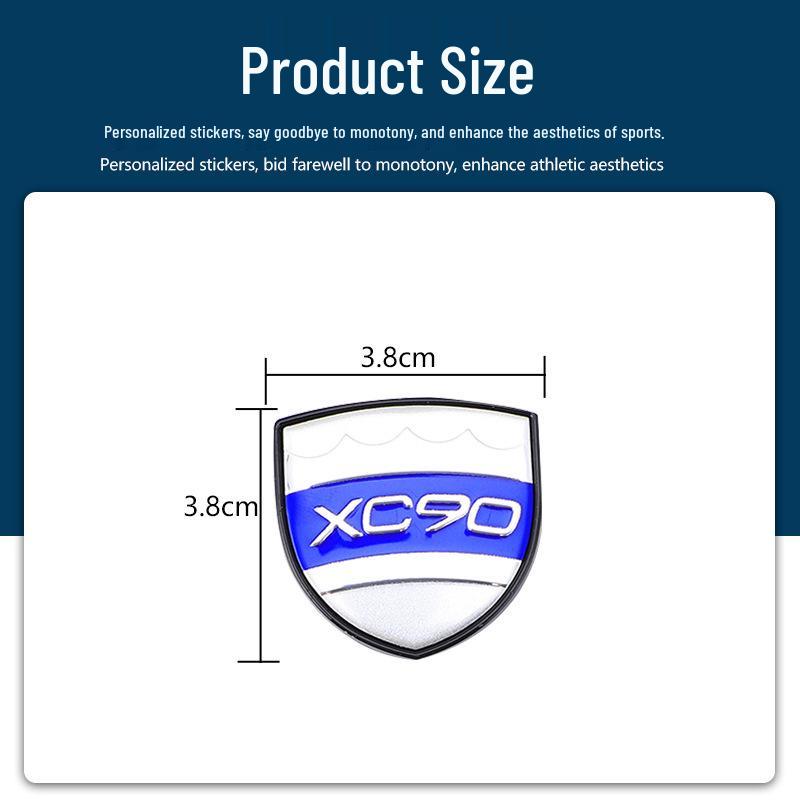 Металлический значок на крыло Volvo