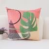 Nordic New Geometric Pillowcase Abstract Print Simple Bedside Sofa Car Cushion Pillowcase Does Not Include Pillow Core