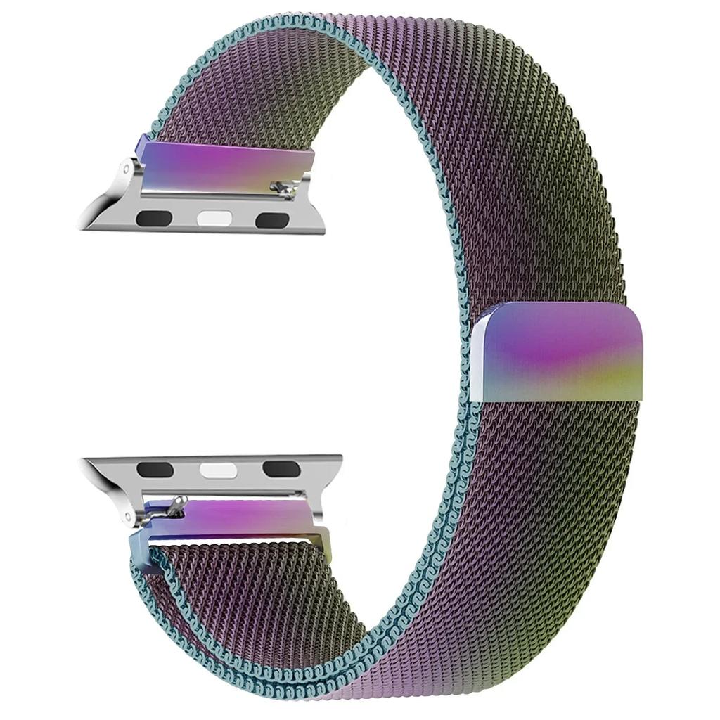 Μιλανέζικο λουράκι Για λουράκια Apple Watch 46mm 49mm 45mm 44mm 42mm 41mm 40mm Βραχιόλι iwatch Σειρά 10 9 3 4 6 5 SE 7 8 Ultra2 Correa