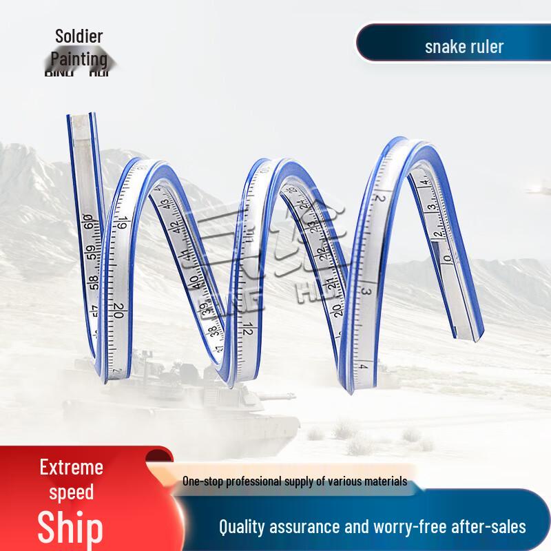 Flexible Curve Ruler for Drawing & Design