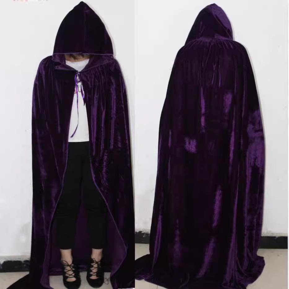 Halloween cape COS Death's Long Cloak Wizard and Witch Cloak Prince and Princess Cloak Shop